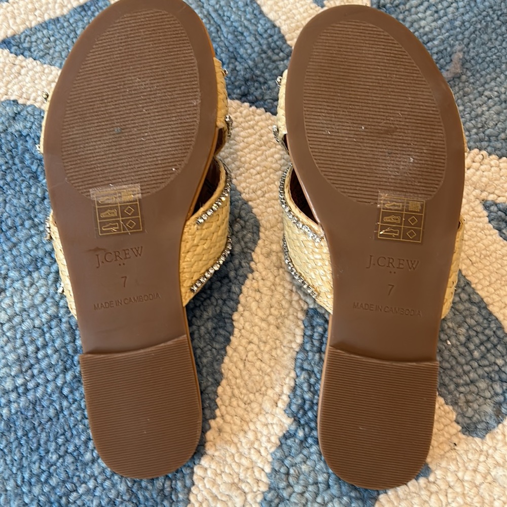 J crew embellished sandal - Picture 2 of 2
